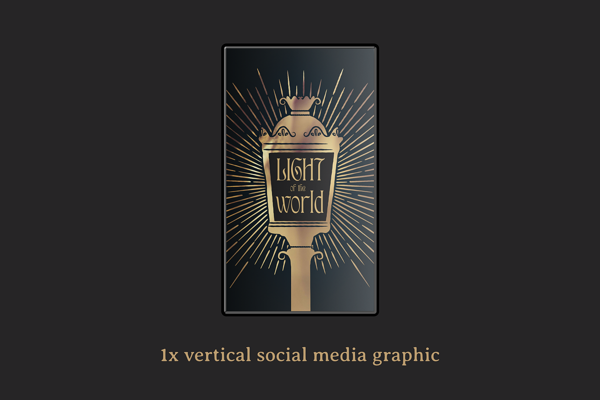Lantern Christmas Canva Template, a Presentation Template by Greater Worth (Photo 2 of 6)