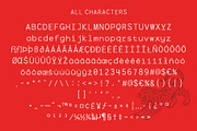 CS Barney Mono Disco, a Sans Serif Font by Craft Supply Co. (Thumbnail 8 of 8)