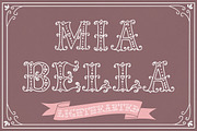Mia Bella (Lighthearted) Font, a Font by The Pen and Brush (Thumbnail 1 of 5)