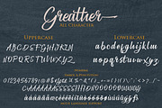 GREATHER, a Script Font by ALIVECREATIVE (Thumbnail 5 of 8)