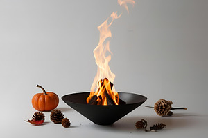 Fire still life photograph, a Wallpaper Photo by ComfortQ