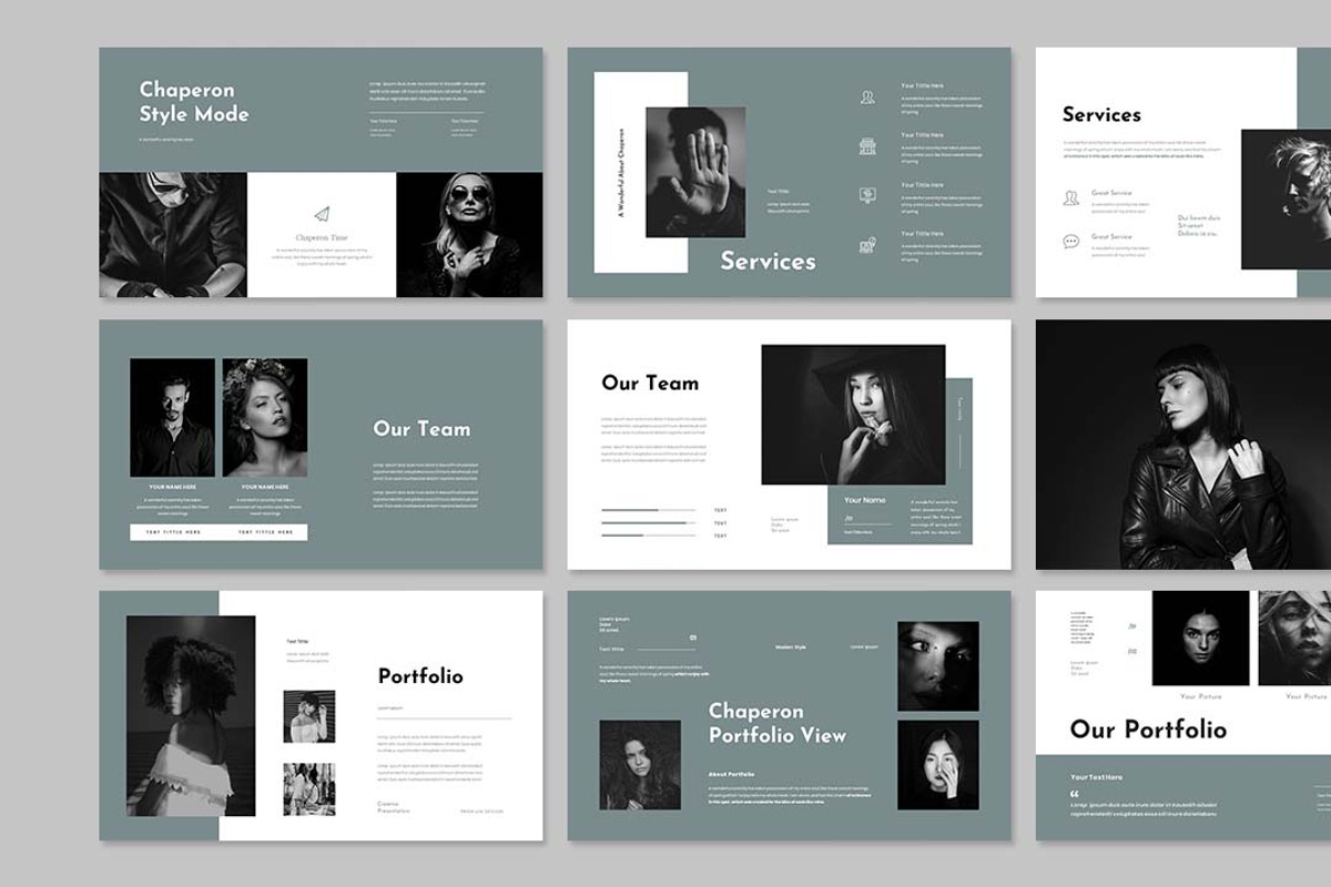 Chaperon Presentation Template, a Presentation Template by Analogous Temp (Photo 2 of 5)