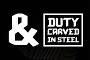 Cease Fire Bold Display, a Sans Serif Font by Gumrega Studio (Thumbnail 4 of 7)