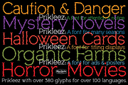 Prikleez, a Font by CozyFonts Foundry (Thumbnail 1 of 5)