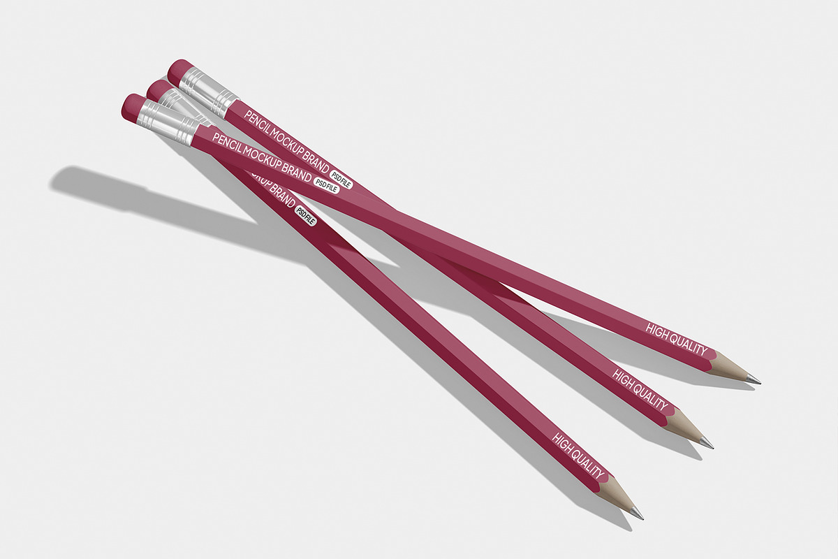Pencil Mockup, a Pens & Pencil Mockup by Unerispace (Photo 5 of 5)