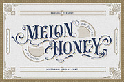 Melon Honey Typeface, a Blackletter Font by alit design (Thumbnail 1 of 15)