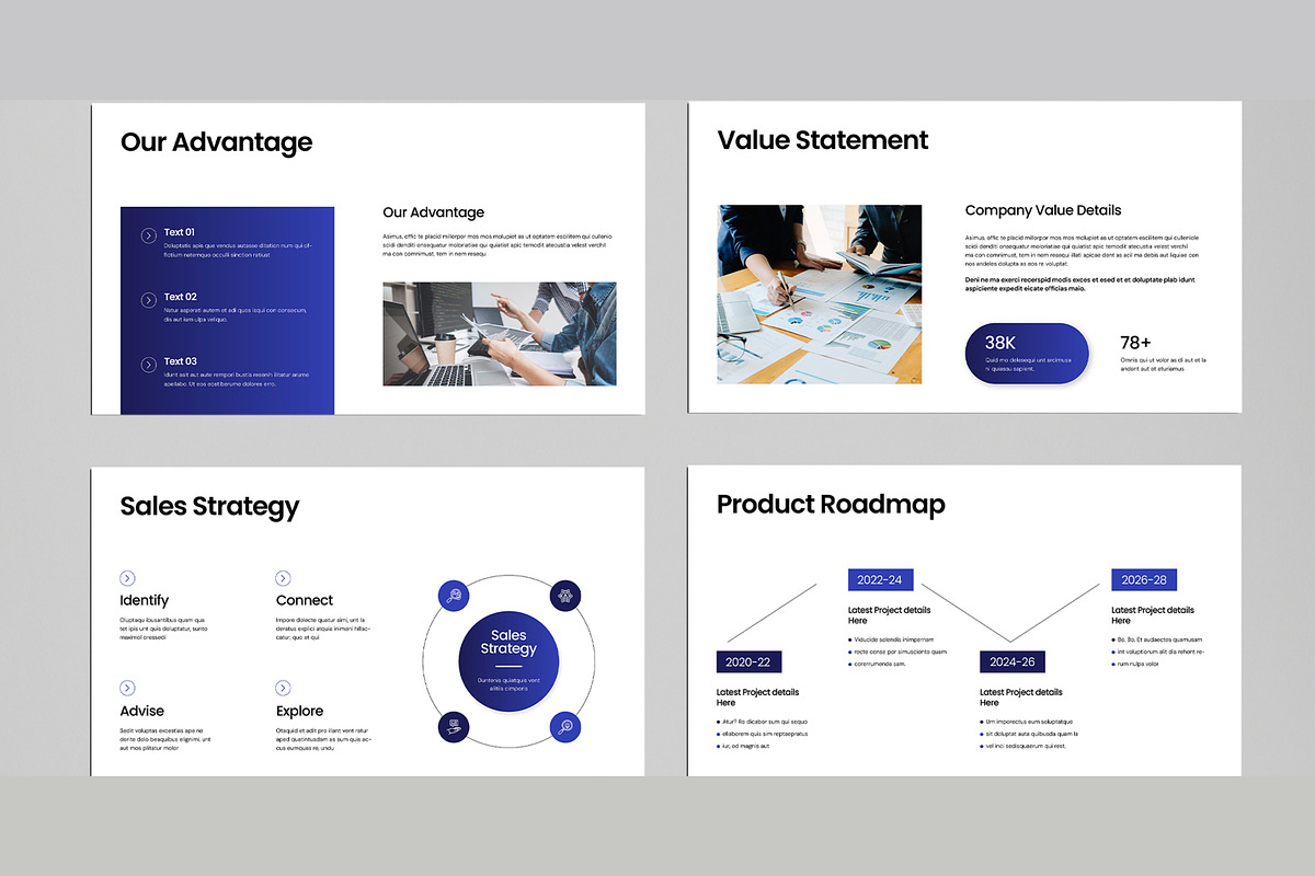 Business Pitch Deck Presentation, a Presentation Template by MightyDesign (Photo 4 of 8)