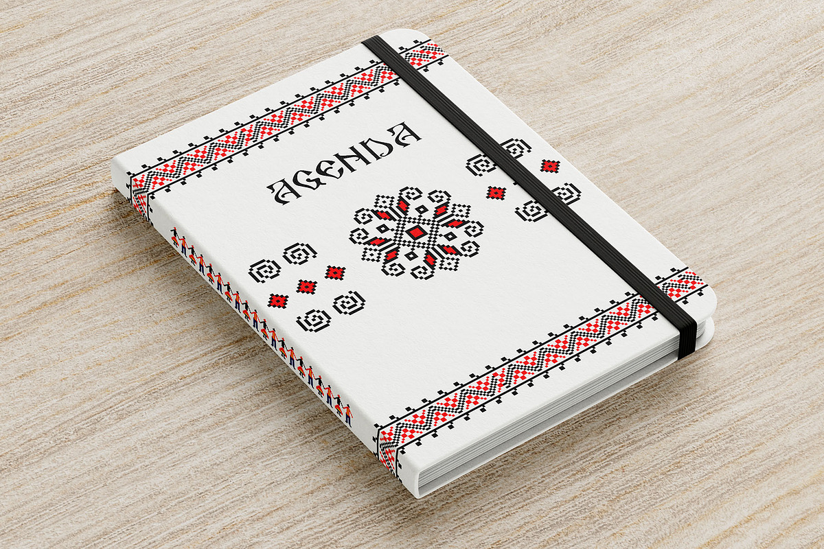 Romanian Folk Pattern Collection, an Object Graphic by Shyeno (Photo 18 of 19)