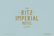 Old Lutz Cemetery, a Sans Serif Font by Komet & Flicker (Thumbnail 5 of 12)