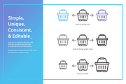Shopping / E-commerce Icons Set, an Icon by kerismaker (Thumbnail 3 of 5)