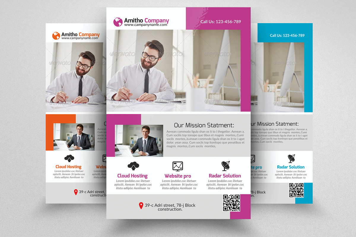 Business Industry Flyer Template, a Flyer Template by Business Flyers
