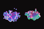 3D Gradients - 8 Metaballs, an Object Graphic by ghost friend's shop (Thumbnail 4 of 5)