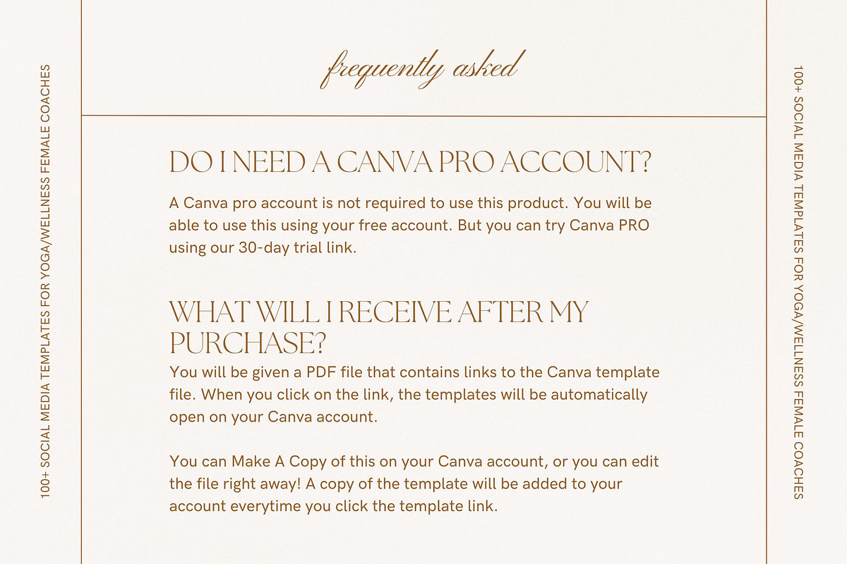 100 Yoga Wellness Instagram Bundle, a Social Media Template by With Faith & Love (Photo 13 of 15)