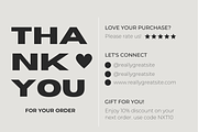 Card Template Thank You, a Graphic by Dheny Designer (Thumbnail 3 of 10)