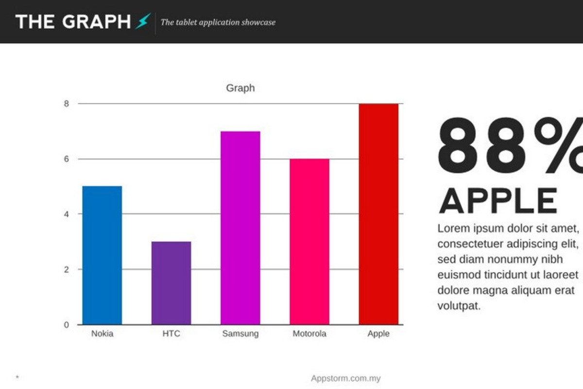 Appstorm Keynote Template, a Presentation Template by Warna Works (Photo 4 of 5)