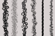 Curly Hair Brushes, a Brush Add-On by vurdembrushes (Thumbnail 5 of 5)