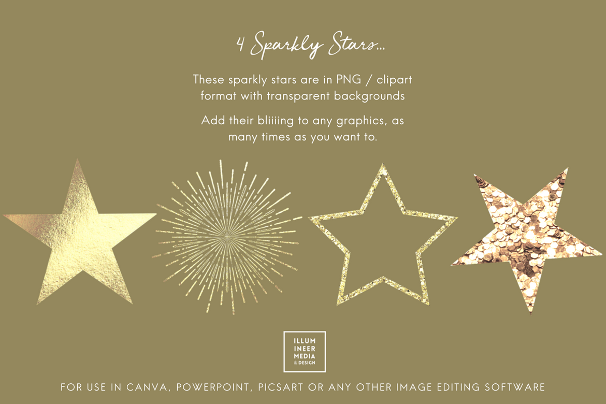 HUGE SPARKLY CHRISTMAS MEDIA SET, a Background Graphic by Illumineer Media & Design (Photo 7 of 14)