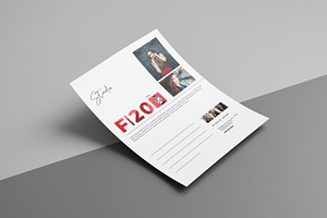 Postcard Template V1319