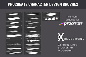 Procreate Character Design Brushes