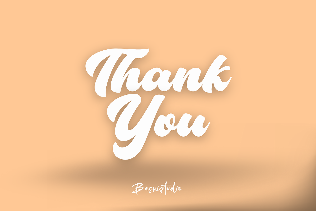 Geijutsuka Script Font, a Script Font by Basnistudio (Photo 7 of 7)