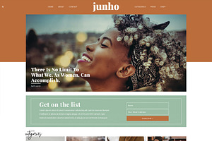 Junho WordPress Theme