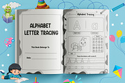 Alphabet Letter Tracing Book, a Templates & Theme by Book2bees (Thumbnail 2 of 5)