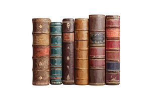 Old book shelf. Realistic antique, an Education Illustration by Stock-Smart-Start