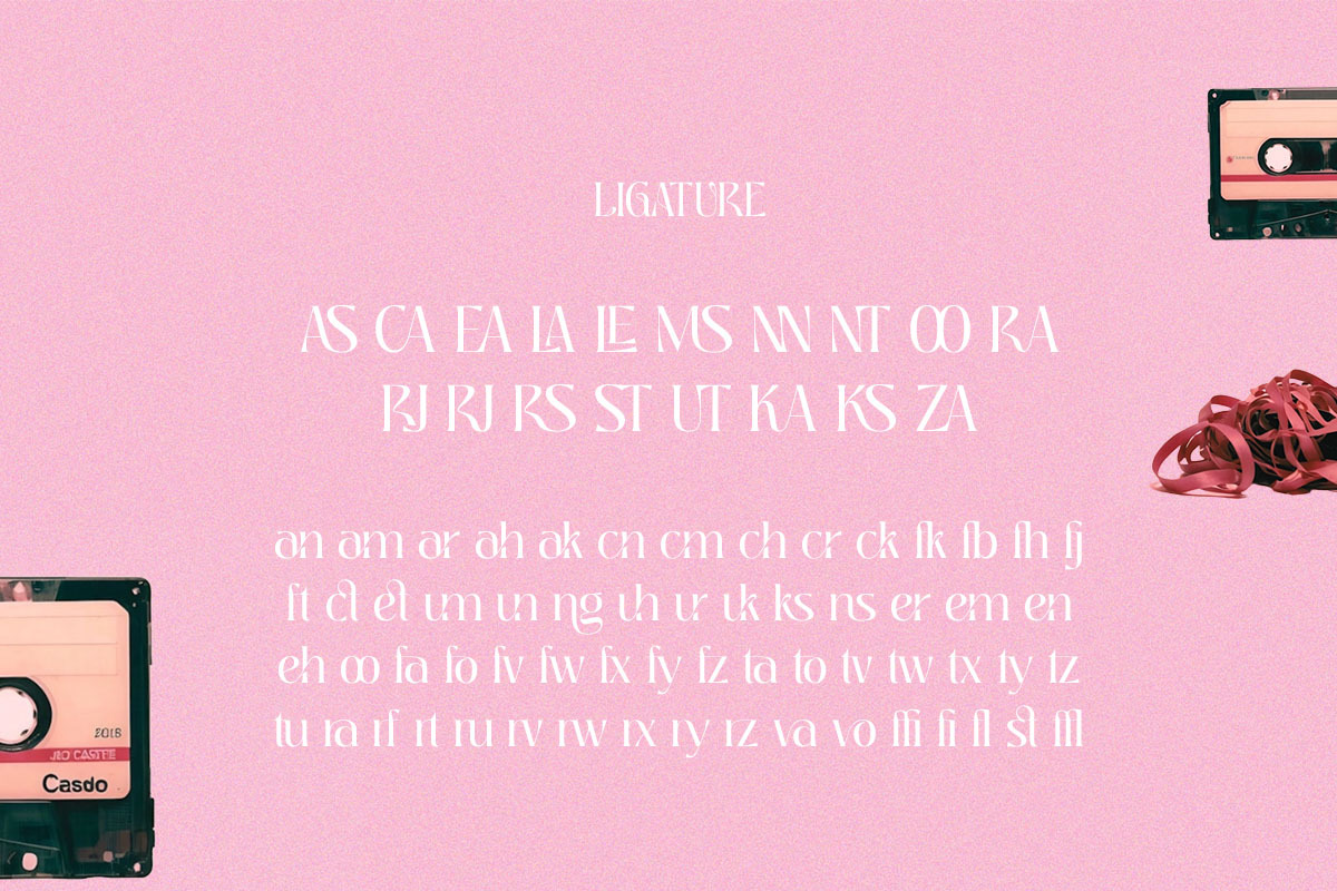 Deranie - Modern Elegant Serif Font, a Serif Font by Qweera Studio (Photo 10 of 12)