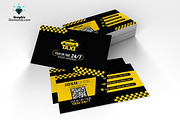 Taxi Business Card Template, a Business Card Template by GraphicDiamonds (Thumbnail 1 of 4)