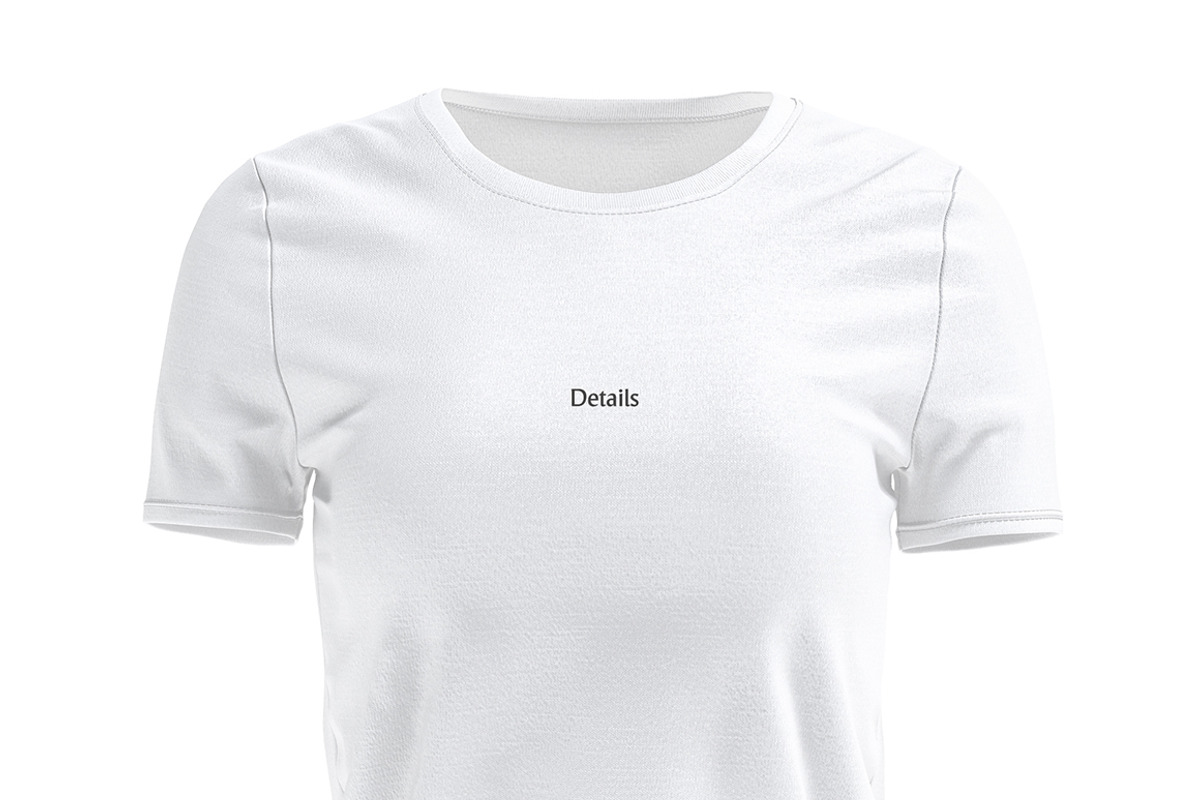 Women's T-shirt Animated Mockup, a Shirt Mockup by rebrandy (Photo 7 of 11)