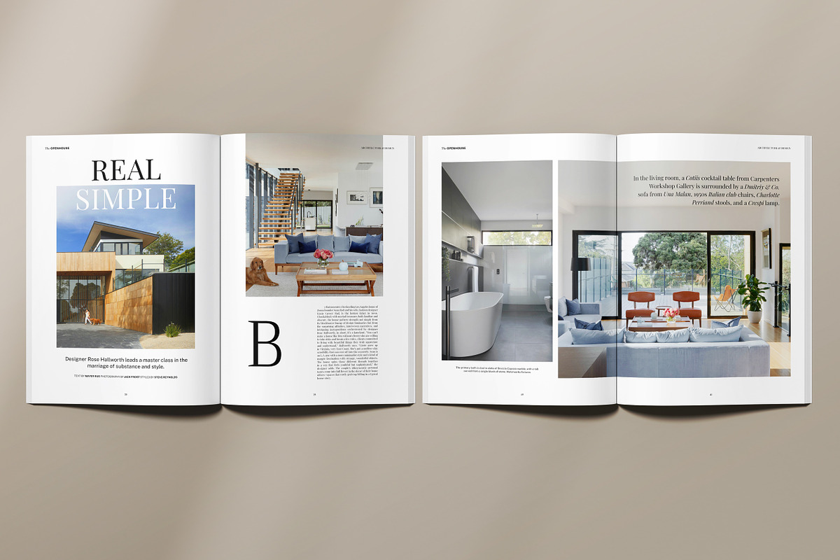 THE OPENHOUSE / Magazine Template, a Magazine Template by Studio Dara (Photo 21 of 24)