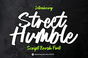 Street Humble - Brush Script Font, a Handwritten Font by agnyhasyastudio (Thumbnail 1 of 14)