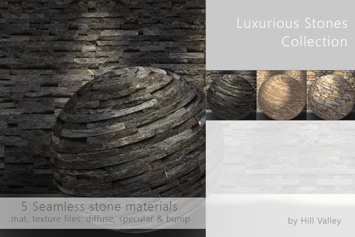 Luxurious seamless Stones, a Textures & Material 3D Model by DutchDigitalDesign (Photo 3 of 3)
