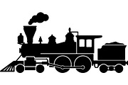Steam locomotive and diesel train, a Transportation Illustration by jahid234 (Thumbnail 8 of 13)