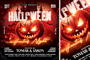 Halloween Hunted Night Flyer, a Flyer Template by StarPixles11 (Thumbnail 3 of 3)