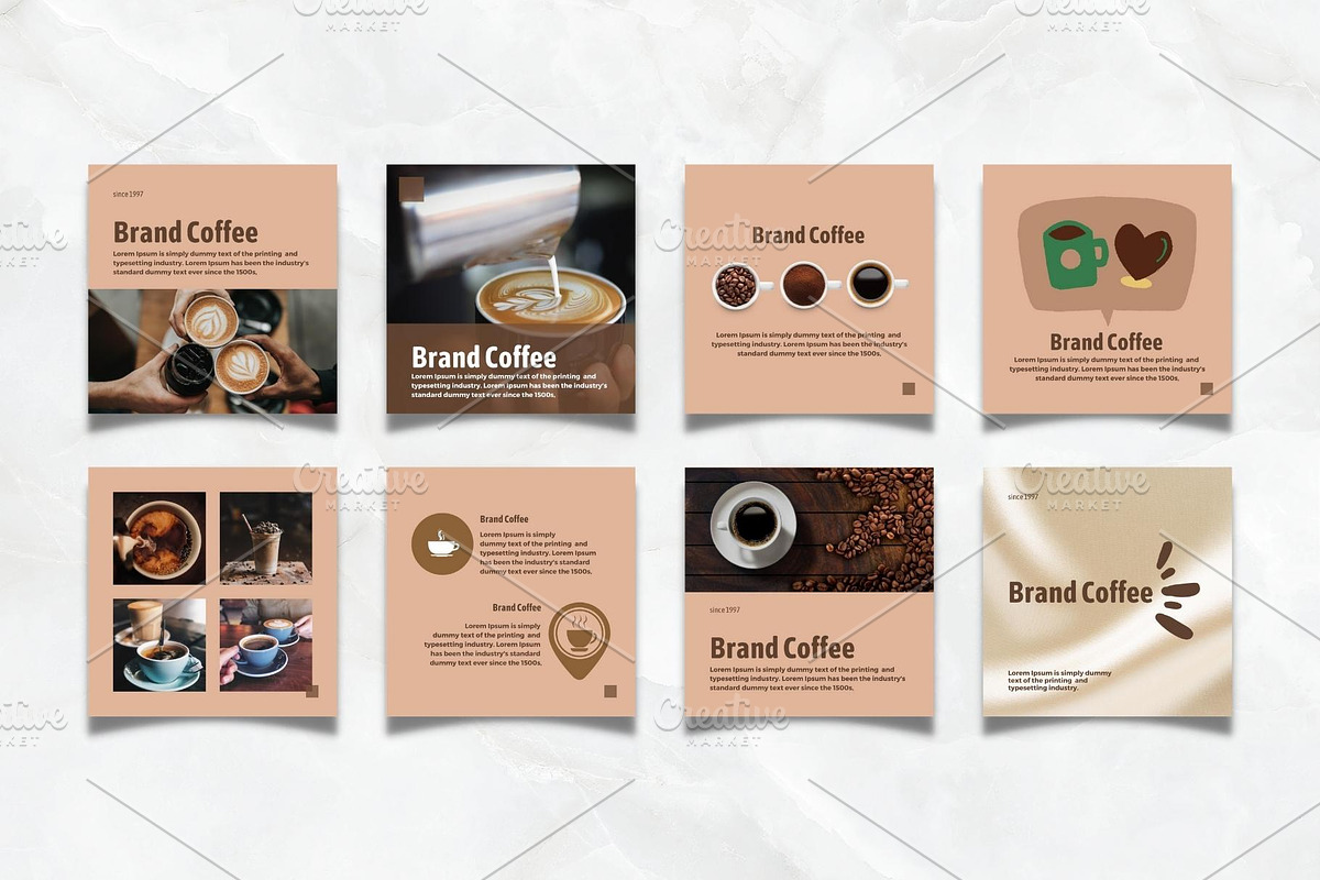 Brand Coffee - Social Media Template, a Social Media Template by Aji Gallery (Photo 15 of 19)