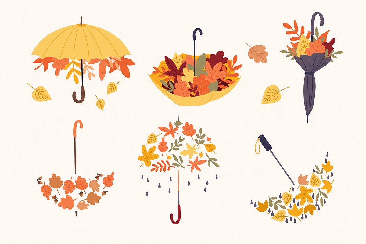 Whimsical Autumn Collection, a Seasonal Illustration by Anna Studio (Photo 11 of 12)