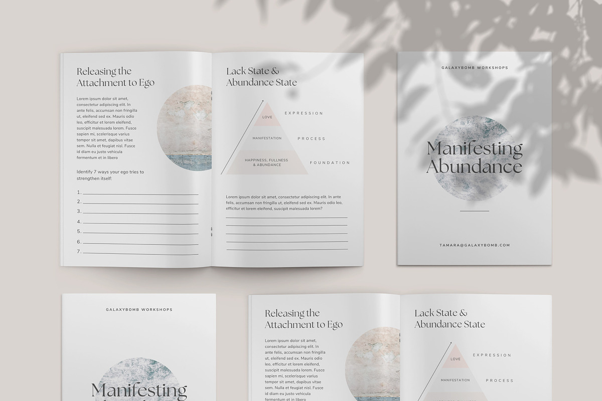 Coach Lead Magnet Workbook Template, a Magazine Template by Galaxybomb (Photo 4 of 8)