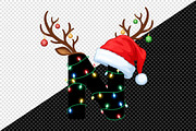 Christmas Alphabet Png Clipart, an Illustration by Creative Art (Thumbnail 9 of 10)