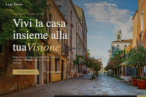 Real Estate Landing Page – HTML, CSS