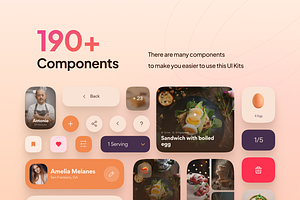 Appetit - Food Recipes App UI Kit