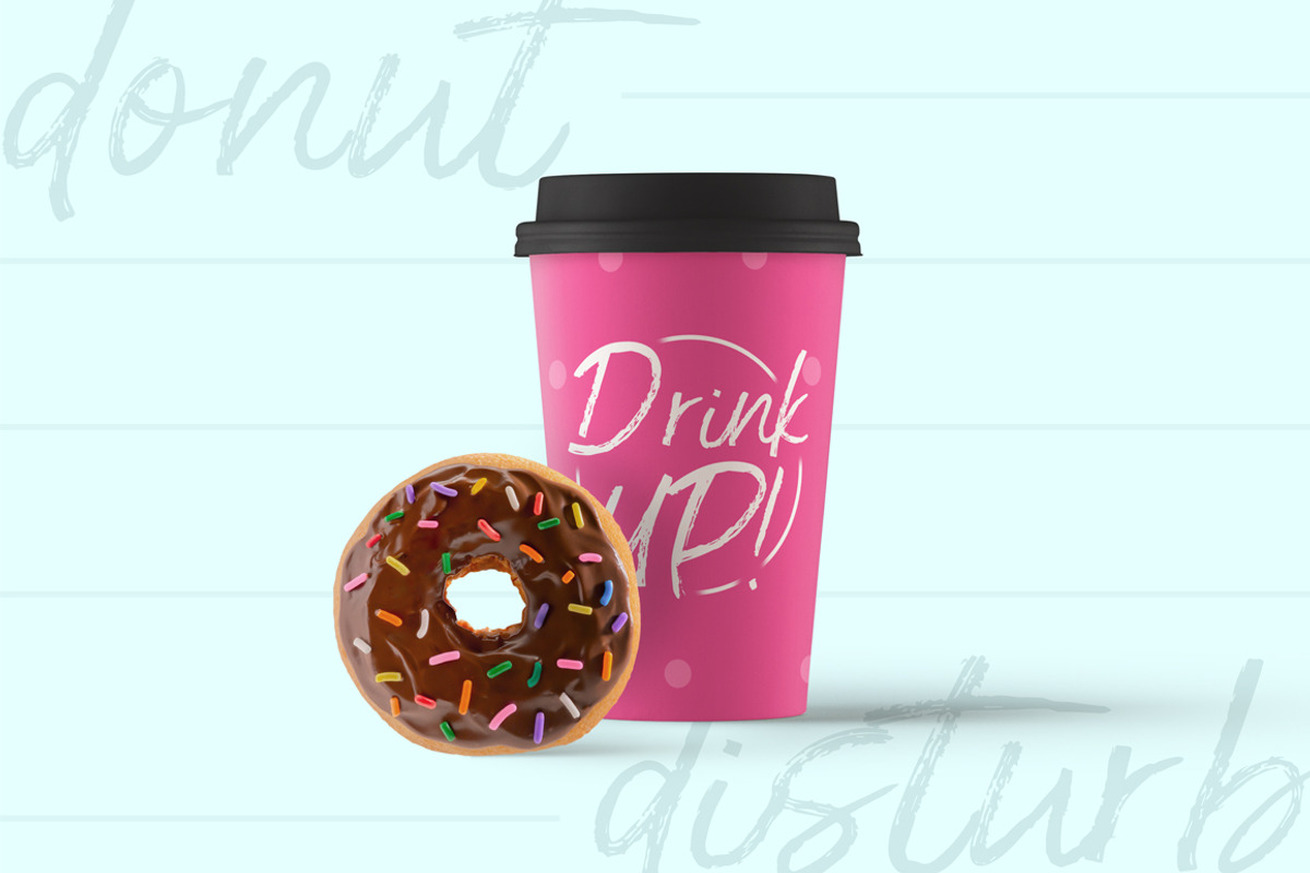 Je T'aime - handmade font + BONUS!! preview 7