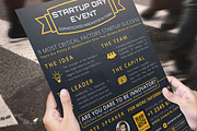 Startup Day Event Flyer, a Flyer Template by Affantjie Photowork (Thumbnail 5 of 5)