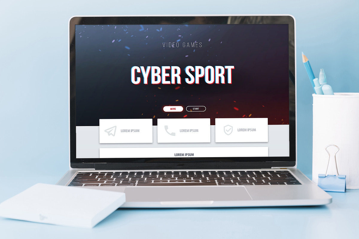 Cyber Sport banners., a Technology Illustration by Leo Edition (Photo 2 of 5)