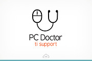 PC Doctor Logo Template, a Branding & Logo Template by Logo Heaven (Thumbnail 1 of 5)
