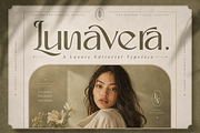 Lunavera - Luxury Serif Font, a Serif Font by Letterara (Thumbnail 1 of 14)