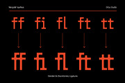 Mergo – Geometric Experimental Grote, a Slab Serif Font by Drizy (Thumbnail 5 of 10)
