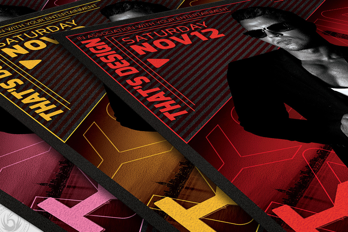DJ Guest Flyer Template V3, a Flyer Template by ThatsDesignArt (Photo 6 of 9)