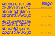 Hago - Playful Sans, a Sans Serif Font by Pandeka Studio (Thumbnail 11 of 11)