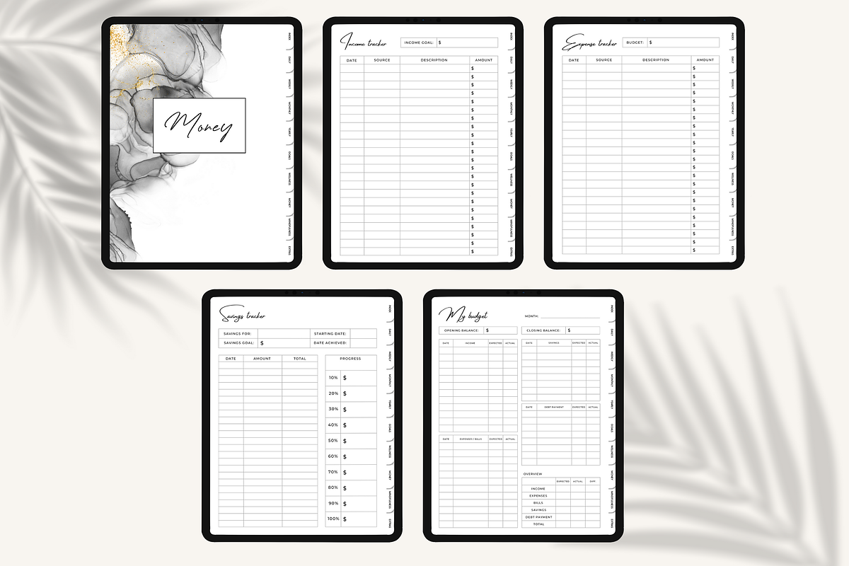 Undated Digital Planner for Goodnotes preview 6